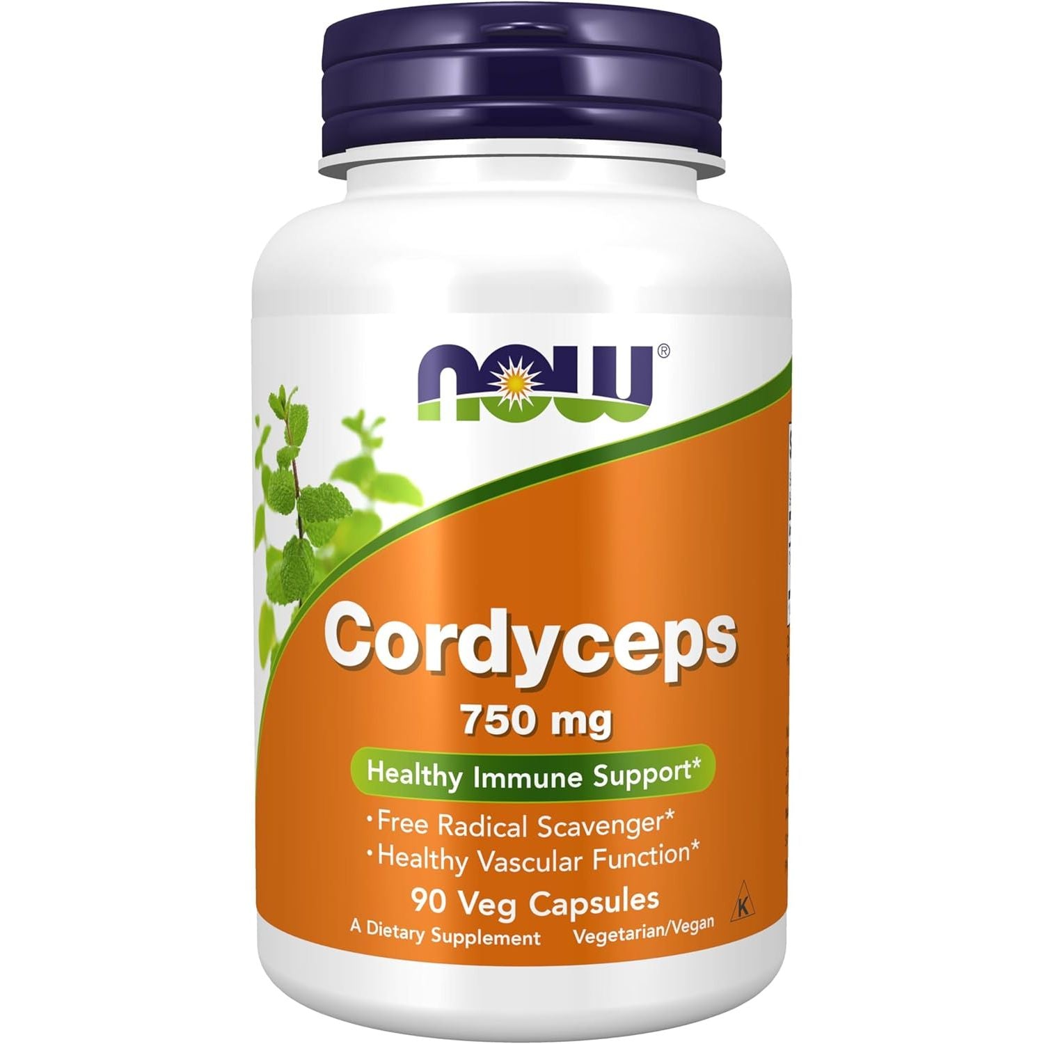 Buy now NOW Foods Supplements, Cordyceps (Cordyceps sinensis)750 mg, Healthy Immune Support*, 90 Veg Capsules at indiglob india