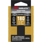 Buy now 3M 20908-150 SandBlaster Bare Surfaces Sponge, 150-Grit 3.75 in. x 2.5 in. x 1 in., 180 Grit Gold 180 Grit at indiglob india