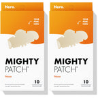Mighty Patch Hero Cosmetics Nose Large Hydrocolloid Pore Strips, 10 Ct | Pimple Patches for Overnight, Dermatologist Approved, Pimple Stickers