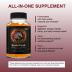 HAVAH Soda Peak Gummies, SodaPeak Premium Formula (1 Pack - 30 Gummies)