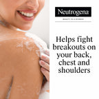Neutrogena Stubborn Acne Body Wash & Exfoliating Cleanser, 8.5 oz | Salicylic Acid & PHA, Chest & Shoulder Acne Treatment, Gently Clears, Exfoliates & Helps Prevent Breakouts, Fragrance Free