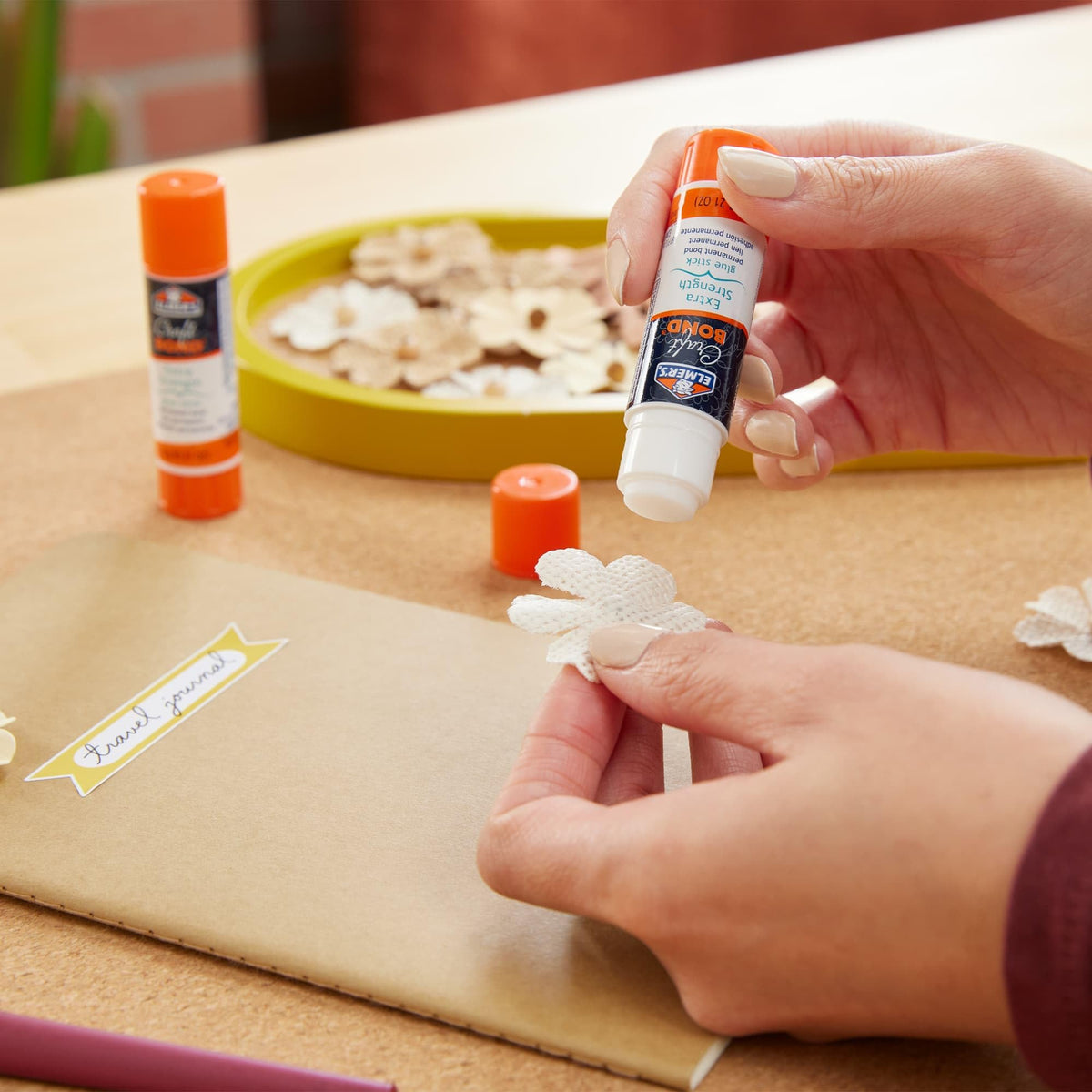 Elmer’s CraftBond Extra Strength Glue Sticks, 0.21-Ounces, 8 Count