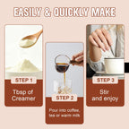 Mushroom Coffee Creamer,Superfood Creamer Powder with 6 Adaptogenic Mushrooms & Probiotics for Energy, Focus, Digestion - 30 Servings