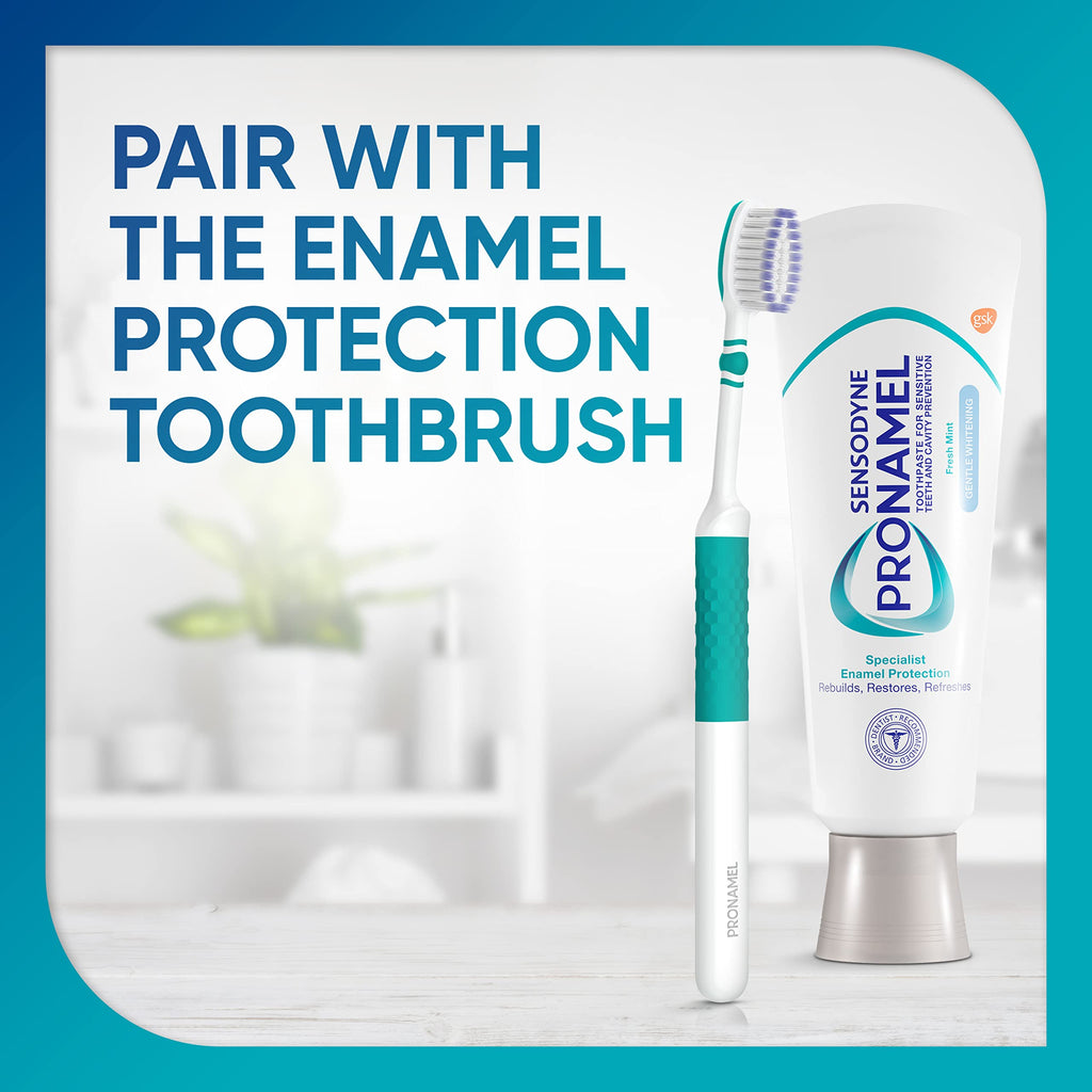Sensodyne Pronamel Gentle Whitening Fresh Mint Toothpaste, 4 oz (4 Pack)