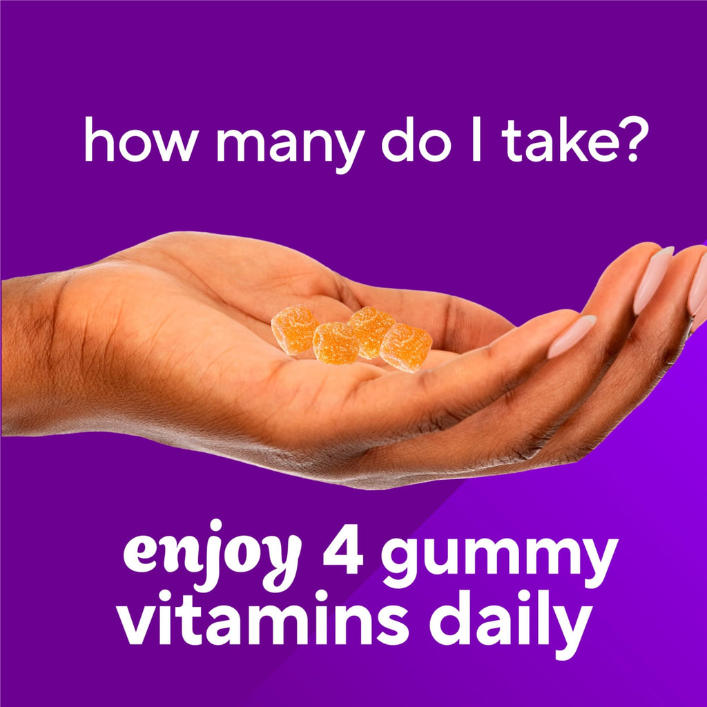 Vitafusion Power C Vitamin Gummies | 500mg | 92 Gummy Vitamins | for Adult Women & Men | Extra Strength | Tropical Citrus Flavor | Gluten and Dairy-Free Supplement