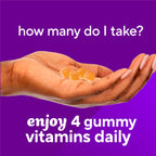 Vitafusion Power C Vitamin Gummies | 500mg | 92 Gummy Vitamins | for Adult Women & Men | Extra Strength | Tropical Citrus Flavor | Gluten and Dairy-Free Supplement