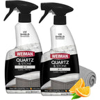 Buy now Weiman Quartz Countertop Cleaner and Polish (2 Pack w/Micro Towel) Clean and Shine Your Quartz Countertops Islands and Stone Surfaces with Ultra Violet Protection at indiglob india