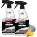 Buy now Weiman Quartz Countertop Cleaner and Polish (2 Pack w/Micro Towel) Clean and Shine Your Quartz Countertops Islands and Stone Surfaces with Ultra Violet Protection Default at indiglob india