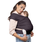 Buy now Boba Baby Wrap Carrier – Original Baby Sling Carrier for Newborns (7–35 lbs), Soft, Secure, Hands-Free & Ergonomic, Ideal for Comfortable Bonding, New Parents (Grey) at indiglob india
