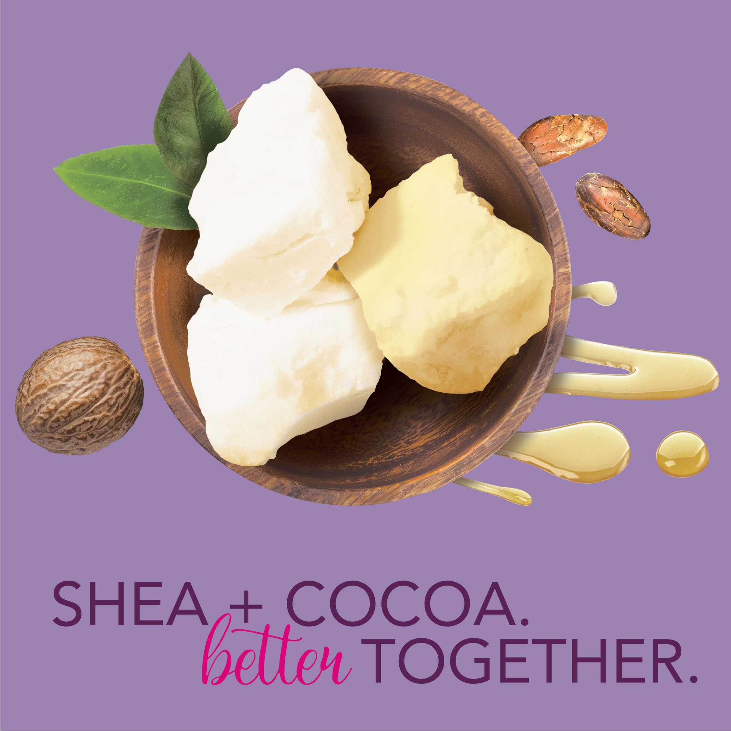 Jergens Shea and Cocoa Whipped Body Butter Lotion, Tone Enriching Hand And Body Lotion for Dry Skin, with Vitamins B3 & E, 8.5 Oz | Whipped Body Butter, Vitamins E & B3, Hydrates Deeply, Evens Skin Tone, Soft Smooth Feel