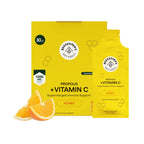 Beekeeper's Naturals Liposomal Vitamin C (1000mg) + Propolis Packets, 30 Ct | Propolis & Organic Honey, Supercharged Immune Support, Increased Bioavailability, Max Absorption