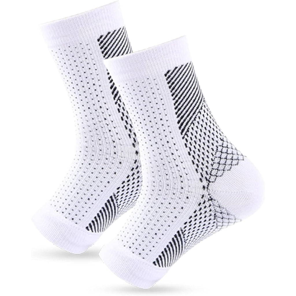 Buy now AmRelieveÂ® Soothesocks Compression Socks, Support Socks for Women Compression and Men, White Large white at indiglob india