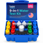 Lupo DPD 9-in-1 Pool Test Kit | Pool Testing Kit for Swimming Pools & Spas
