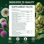 Purelia Liver Restore Drops, Milk Thistle Liquid Supplement, 120 mL | Milk thistle drops with dandelion, artichoke, NAC, choline and L-glutathione for daily liver wellness and antioxidant support