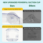 Window Bird Feeder with 4 Extra Strong Suction Cups (2.5 Inch)