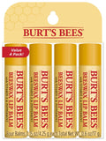 Buy now Burt's Bees Lip Balm Stocking Stuffers, Moisturizing Lip Care Holiday Gift, 100% Natural, Original Beeswax with Vitamin E & Peppermint Oil (4 Pack) at indiglob india