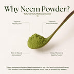Vitamatic Certified USDA Organic Neem Leaf Powder – 1 lb (16 oz) 100% Pure Azadirachta Indica | Traditional Ayurvedic Herb for Skin, Immune, and Detox Support