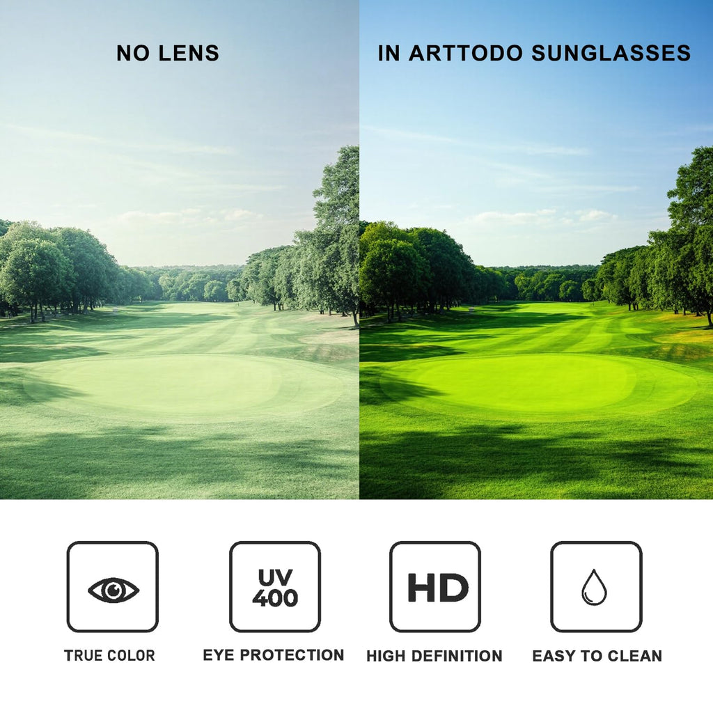 Golf Sunglasses Polarized Sunglasses for Men Women, Ideal for Sport Outdoor