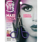 PROFESSIONAL Salon TWEEZERS with Easy Scissor Handle, The BEST PRECISION EYEBROW TWEEZERS Men/Women; PORTABLE Beauty tool for facial Hair, Ingrown Hair, Blackhead; Purple MADE IN MEXICO (UPDATED)