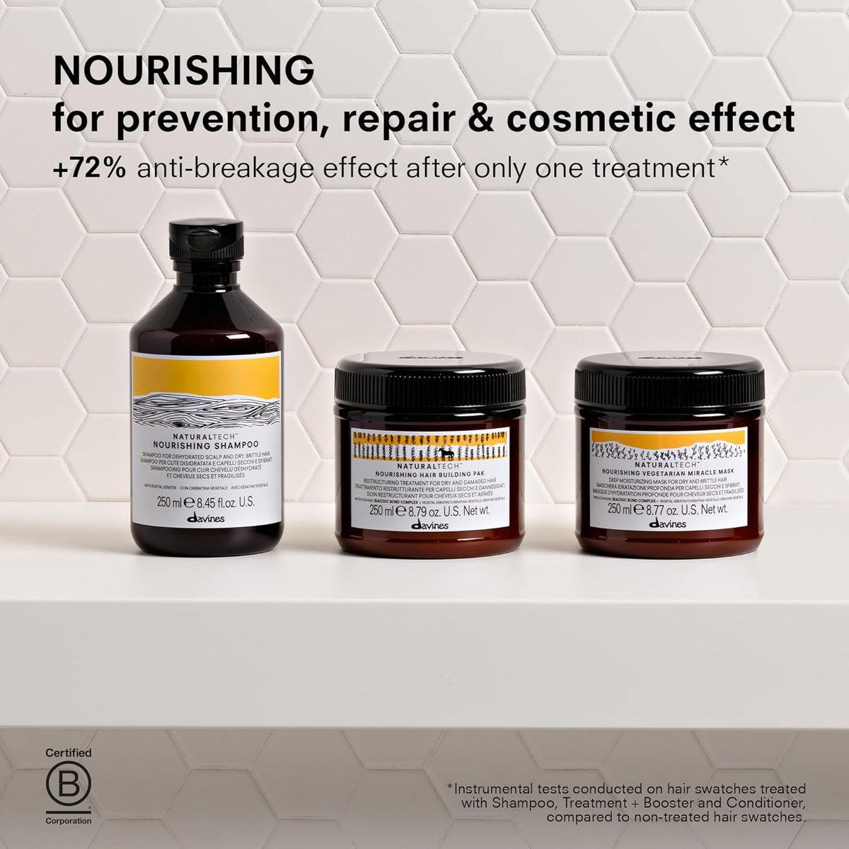 Naturaltech Vegetarian Miracle Conditioner repairs damaged & fragile hair
