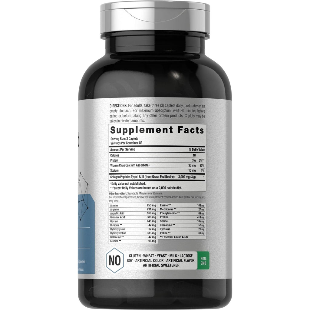 Horbäach Amino Acid Complex 3000mg | 250 Caplets