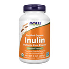 NOW Foods Supplements, Inulin Prebiotic Pure Powder, Certified Organic, Non-GMO Project Verified, Intestinal Support*, 1-Pound