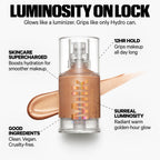 Buy now Milk Makeup Hydro Grip + Glow Primer with Hyaluronic Acid Æ’?? Illuminating Face Primer Grips Makeup for Up to 12 Hours Æ’?? Silicone-Free, Hydrating Formula with Radiant, Golden Finish Æ’?? 1 oz at indiglob india
