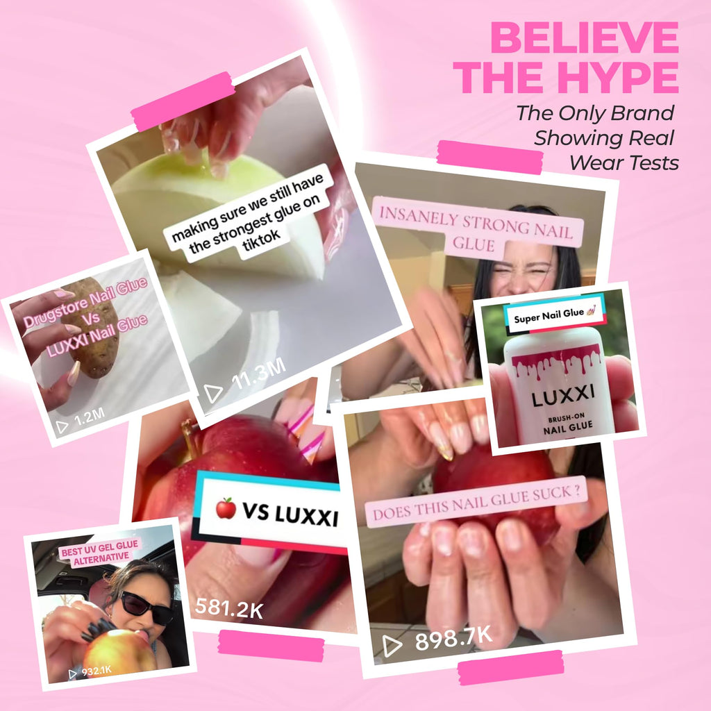 Brush On Nail Glue for Press On Nails, Quick Dry Ultra Strong - 7ml | Quick Dry, Ultra Strong