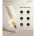 Buy now MelodySusie Pen-Shaped Portable USB Nail Drill, PC120I 20000RPM Electric Nail File with Compact Design for All Nail Care, Manicure Polishing, Shaping & Gel Removal at Home for Beginners at indiglob india