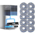 Buy now Deebot Mopping Pads,Spinning Mopping Pads for ECOVACS Deebot T10 OMNI/T10 Turbo/X1 PRO Omni X1 Omni/X1 Turbo,Washable Reusable,Vacuum Mop Replacement Pads(10Pcs) Default at indiglob india