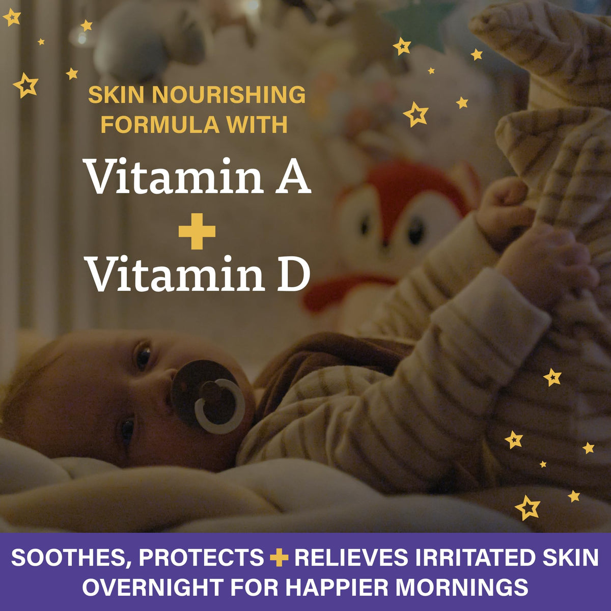 A+D Overnight Healing Diaper Rash Ointment, Lavender & Oatmeal, 15.2oz Jar