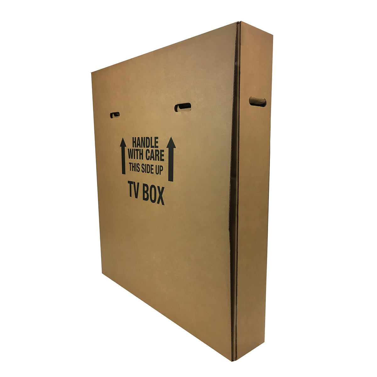 Moving Boxes Bundle TV Box (1-Pack), Adjustable Flat Screen TV Moving Boxes for Packing, Moving & Storage with Handles