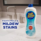 Soft Scrub Cleanser, Oxi, 36 Oz, Multi Surface Cleaner, Boosted With Borax