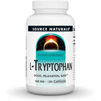 Buy now Source Naturals L-Tryptophan, for Mood, Relaxation, and Sleep*, 500mg - 120 Capsules 120 Count (Pack of 1) 1 at indiglob india