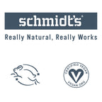 Schmidt's Aluminum-Free Vegan Deodorant Charcoal & Magnesium with 2.65 oz