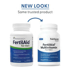 Fairhaven Health FertilAid for Men | Male Fertility Supplement for Count and Motility | Pre-Conception Support with L-Carnitine, CoQ10, Maca and Zinc | 90 Capsules | 1 Month Supply