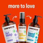 Everyone 3-in-1 Kids Soap, Body Wash, Bubble Bath, Shampoo, 32 Ounce (Pack of 1), Orange Squeeze, made with Essential Oils for Toddlers, tweens and teens