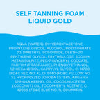 Buy now Bondi Sands Liquid Gold Self Tanning Foam | Lightweight + Quick Dry Foam Enriched with Argan Oil, Provides a Hydrated Streak-Free Tan | 6.76 Oz/200 mL at indiglob india
