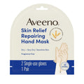 Aveeno Skin Relief Repairing Hand Mask, Fragrance-Free, 1 Pair | Moisturizing Gloves, For Very Dry Skin, Triple Oat & Shea Butter, Suitable for Sensitive Skin, Single-Use Gloves