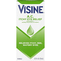 Buy now Visine A.C. Itchy Eye Relief Eye Drops with Zinc Sulfate & Tetrahydrozoline HCl, Eye Drop Treatment with Redness Reliever & Astringent for Itchy, Red, Watery & Irritated Eyes, 0.5 fl. oz Default at indiglob india