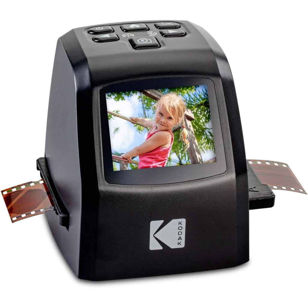 Buy now KODAK Mini Digital Film & Slide Scanner – Converts 35mm, 126, 110, Super 8 & 8mm Film to 22MP JPEG Images – Includes 2.4" LCD Screen & Easy-Load Adapters Default at indiglob india