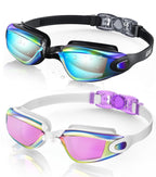 Buy now Aegend Swim Goggles, 2 Pack Swimming Goggles No Leaking Adult Men Women Youth at indiglob india