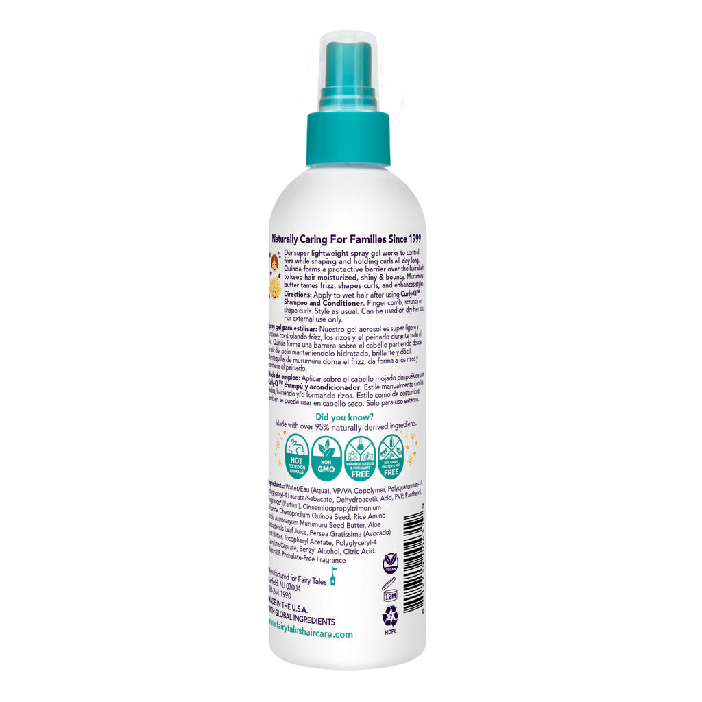 Fairy Tales Curly Q Kids Styling Spray Gel, 8oz