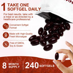 Astaxanthin 12mg Antioxidant Supplements, 240 Softgels