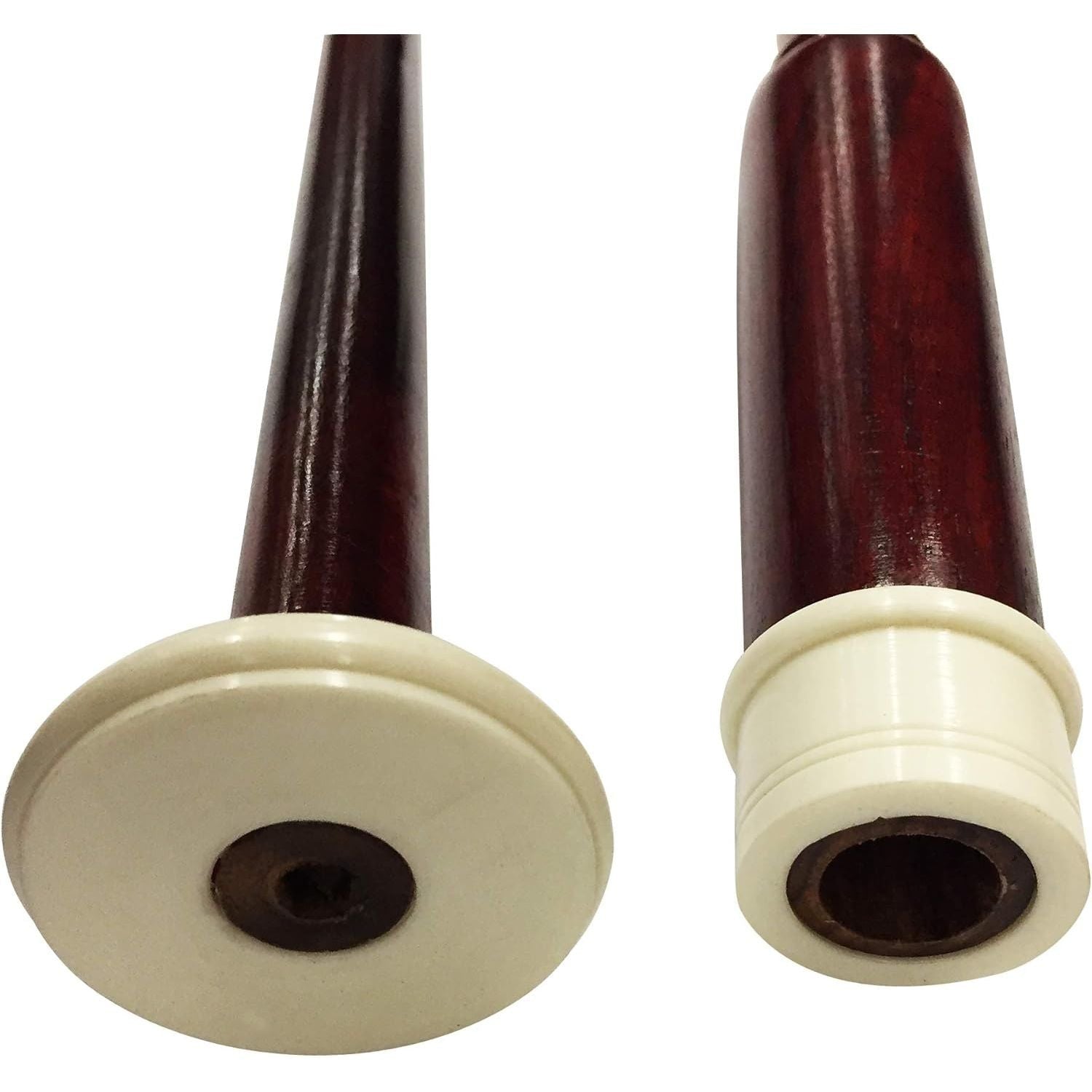 Buy now Standard Rosewood Highland Bagpipe Practice Chanter IMM Wooden Ivory Fitting with Famous Brown Scottish color comes with Reed at indiglob india