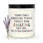 Craftique Gifts for Women, Birthday Gifts for Women- You're Amazing Candle
