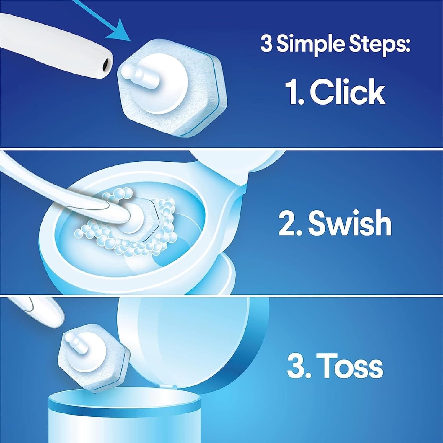 Buy now Clorox ToiletWand Disinfecting Refills, Rainforest Rush, Dorm Room Essentials, 30 Ct at indiglob india