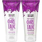 Not Your Mother's Curl Talk Frizz Control Sculpting Gel & Defining Cream - 6 fl oz Each - Tames Hair Frizz & Maximizes Definition - For All Curly Hair Types (Pack of 16)