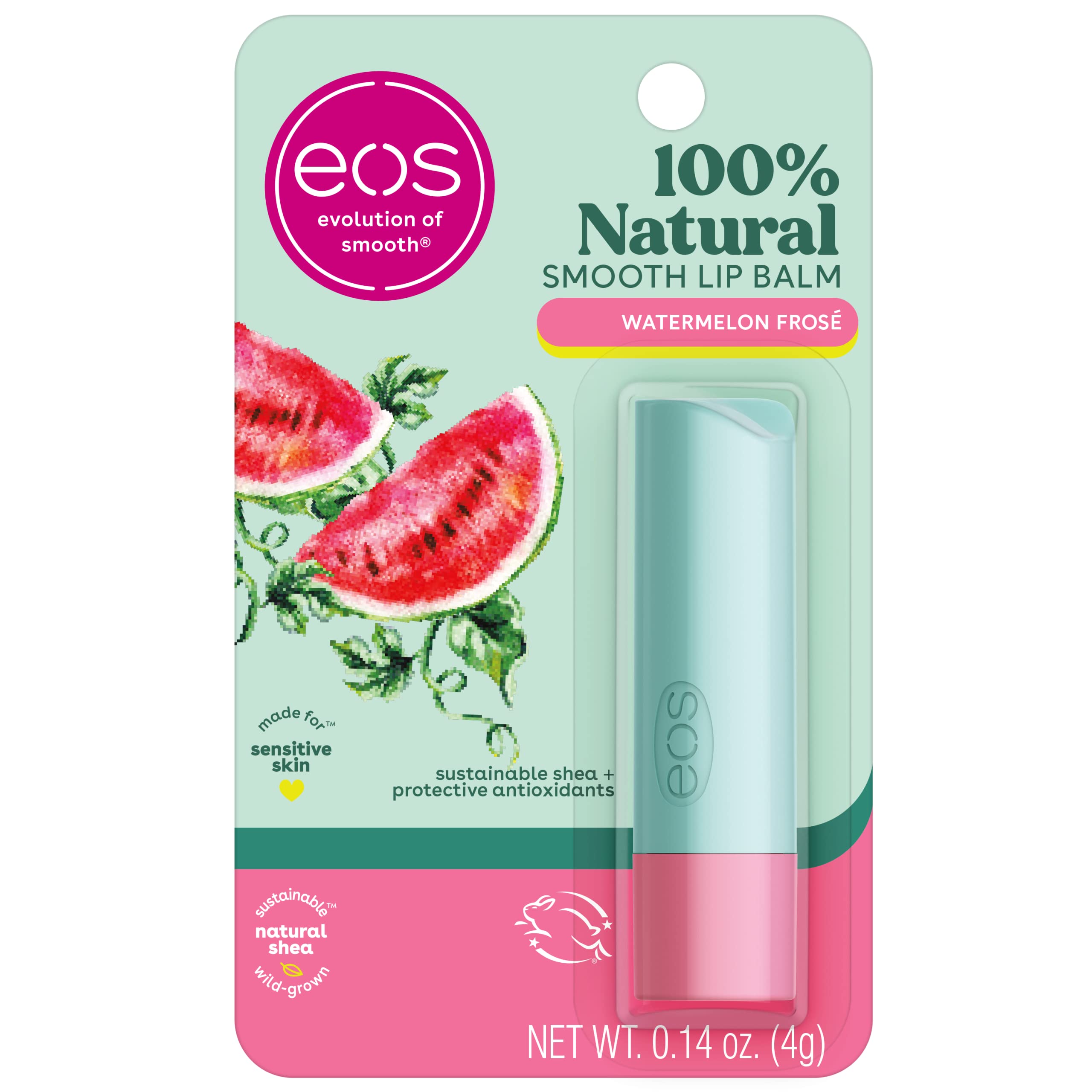 Buy now eos 100% Natural Lip Balm- Coconut Milk and Pineapple Passionfruit, All-Day Moisture Lip Care, 0.14 oz, 2 Pack at indiglob india