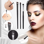 Buy now 12 Pieces Eyeliner Brushes Set, Slanted Makeup Gel Eyeliner Brush Line Fine Bent Eyeliner Brush Pointed Round Makeup Brush Angled Eyeliner Makeup Tool for Girls Women Cosmetic Applicators at indiglob india